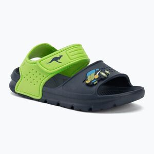 Gyerek szandálok Kangaroos KangaSwim II dark navy/lime (KangaSwim II 18557-000-4054) kép