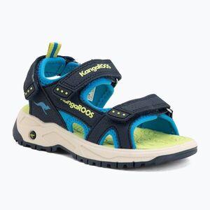 Gyerek szandálok Kangaroos K-AS Ture dark navy/lime (K-AS Ture 10139-000-4054) kép