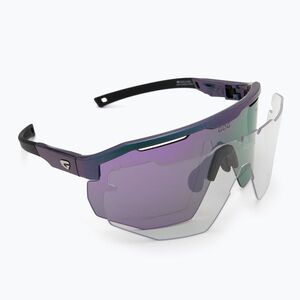 Napszemüveg GOG Argo metallic purple/green reflex purple (Argo E506-6) kép
