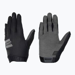 Gyerek kerékpáros kesztyűk Leatt MTB 1.0 GripR Jr stealth (MTB 1.0 GripR Jr 6024150511) kép