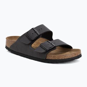 Papucsok BIRKENSTOCK Arizona BF Narrow velvet gray/black (Arizona Birko-Flor Narrow 1032023) kép