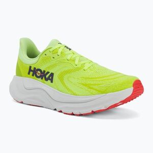 Férfi futócipők HOKA Arahi 8 Wide neon yuzu/neon flame (Arahi 8 Wide 1168710-NZN) kép