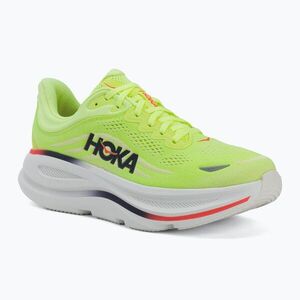 Férfi futócipők HOKA Bondi 9 Wide neon yuzu/sunlight (Bondi 9 Wide 1162013-NYZS) kép
