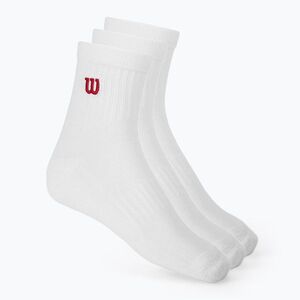 Zoknik Wilson Quarter Top 3 pairs bright white (Quarter Top WU00083511ZAB) kép