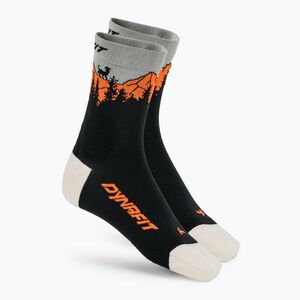 Sízokni DYNAFIT Traverse Mid black out ultra orange/4220 (Traverse Mid 08-0000072074) kép