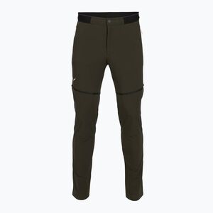 Férfi túranadrág Salewa Pedroc 3 DST 2IN1 dark olive (Pedroc 3 DST 2IN1 00-0000029297) kép