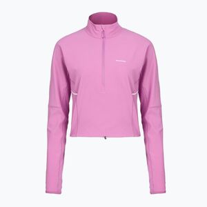 Női pulóver Salomon Sense Aero Hybrid CP iris orchid (Sense Aero Hybrid CP LC2750800) kép