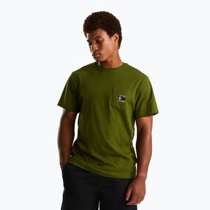 Férfi póló The North Face Mountain Logo Relaxed woodland green (Mountain Logo Relaxed NF0A8GUUBRI1) kép