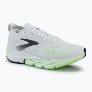 Férfi futócipő Brooks Glycerin Flex white/green gecko/phantom (Glycerin Flex 1104781D114.090) kép