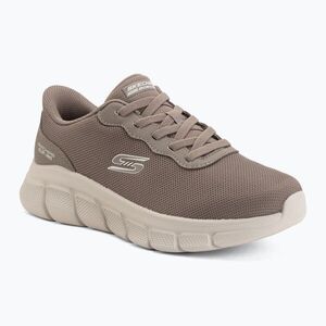 Férfi cipő SKECHERS Bobs B Flex Glacial Edge brown (Bobs B Flex Glacial Edge 118113 DKTP) kép