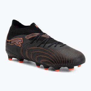 Gyerek focicipő PUMA Future 9 Pro FG/AG Jr puma black/puma white/blue jewel (Future 9 Pro FG/AG Jr 108720 02) kép