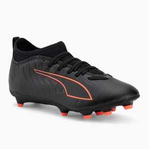 Gyerek focicipő PUMA Ultra 6 Match FG/AG Jr puma black/puma red (Ultra 6 Match FG/AG Jr 108701 02) kép