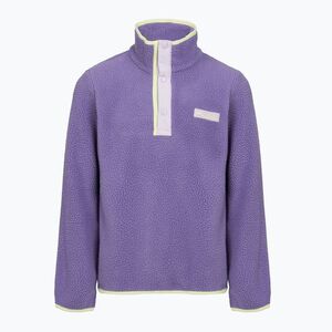 Gyerek polár pulóver Columbia Halvetia II Half Snap Fleece stormwatch/lavender pearl (Halvetia II Half Snap Fleece 2087831525) kép