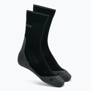 Férfi zokni icebreaker Merino Hike+ Light Crew 2 pairs black/obsidian (Merino Hike+ Light Crew IB0A57E90FB1) kép