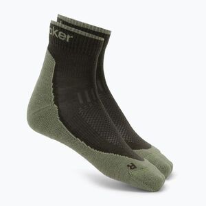 Férfi zokni Icebreaker Merino Hike+ Light Mini dark loden/lichen (Merino Hike+ Light Mini IB0A578N0MW1) kép