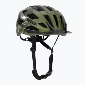 Gyerek kerékpáros sisak UVEX Air Wing 2 CC dark olive/black matt (Air Wing 2 CC 41/4/668/02/13) kép
