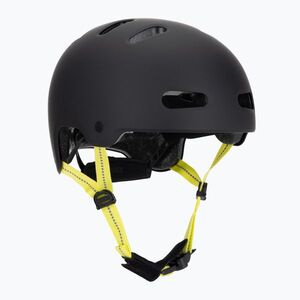 Gyerek sisak UVEX Kid 4 Style bam black/lime matt (Kid 4 Style 41/4/823/01/13) kép
