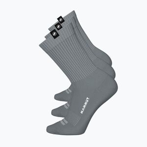 Zokni Mammut Everyday Crew 3 pairs black/strata/white (Everyday Crew 1193-00012-00865-365) kép