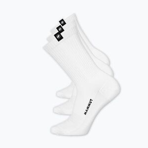 Zokni Mammut Everyday Crew 3 pairs white/white/white (Everyday Crew 1193-00012-0243-365) kép