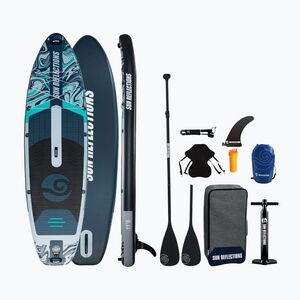 Deszka SUP Sun Reflections XXL Combo 11'6" forest grey (XXL Combo 11'6" A-11.6-C-GRY) kép