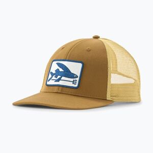 Női baseballsapka Patagonia Flying Fish LoPro Trucker flying fish fork/bobcat brown (Flying Fish LoPro Trucker 38362) kép