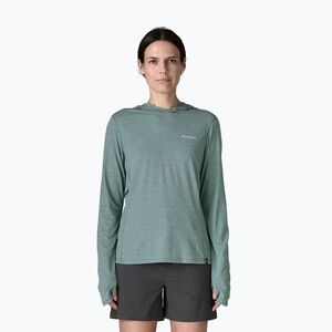Női pulóver Patagonia Capilene Cool Sun Hoody nouveau green/blue sage x-dye (Capilene Cool Sun Hoody 44940) kép