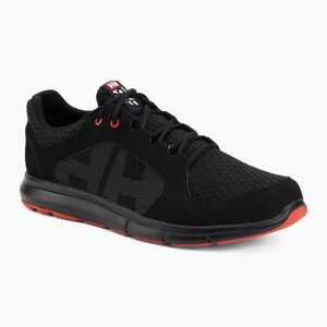 Férfi cipők Helly Hansen Ahiga V4 Hydropower off black/alert red (Ahiga V4 Hydropower 11582_992) kép