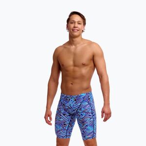 Férfi úszó jammer Funky Trunks Training Jammers blue bits (Training Jammers FTS003M7229132) kép