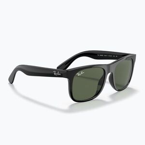 Gyerek napszemüveg Ray-Ban Justin black/dark green (Justin RJ9069S 100/7148) kép