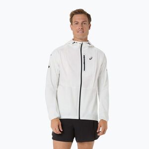 Férfi futókabát ASICS Fujitrail Elite Waterproof Jacket cream (Fujitrail Elite Waterproof 2011D583-100) kép