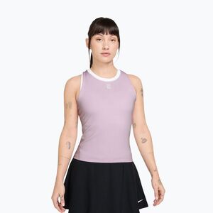 Női póló Nike Court Dri-Fit Advantage bleached lilac/white (Court Dri-Fit Advantage FZ6657-583) kép
