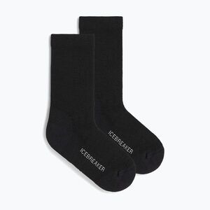 Női zokni Icebreaker Merino Lifestyle Light Crew black (Merino Lifestyle Light Crew IBIBN3130011) kép