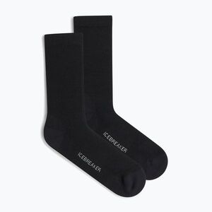 Férfi zokni Icebreaker Merino Lifestyle Light Crew black (Merino Lifestyle Light Crew IBIBN3270011) kép