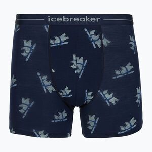 Férfi Termoaktív boxer nadrág Icebreaker Merino 150 Anatomica BearTour AOP Boxers midnight navy (Merino 150 Anatomica BearTour AOP IB0A57P24011) kép