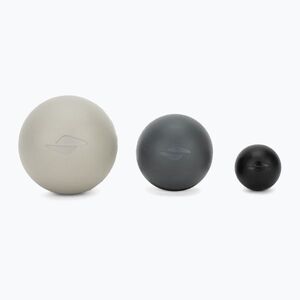 Masszázs labdák STRYVE Massage 3 pack black/grey/silver (Massage P21-0100) kép