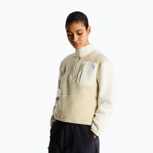 Női polár pulóver The North Face Yumiori 1/4 Zip desert stone/wh (Yumiori 1/4 Zip NF0A8E89MIA1) kép