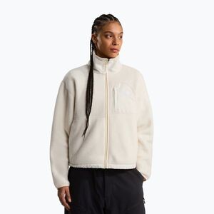 Női polár pulóver The North Face Yumiori Off Peak Full Zip white dune (Yumiori Off Peak Full Zip NF0A8EUZQLI1) kép