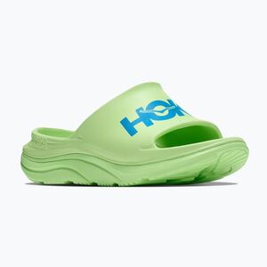 Papucsok HOKA Ora Athletic tart apple/skyward blue (Ora Athletic Slide 1155154-TSK) kép