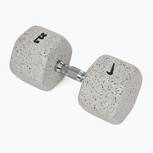 Gumizott kézi súlyzó Nike Strength Grind Dumbbell 32, 5 kg wolf grey (Grind Hex Dumbbell DGHK-1132) kép
