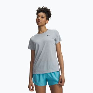 Női edző póló Under Armour Tech Twist blue fog/downpour gray (Tech C-Twist 1384230-034) kép