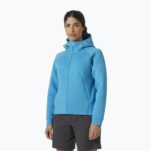 Női pulóver Helly Hansen HP Ocean Full Zip Jacket 2.0 cyan (HP Ocean Full Zip Jacket 2.0 34309_645) kép