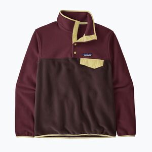 Női polár pulóver Patagonia Lightweight Synchilla Snap-T Pullover den brown (Lightweight Synchilla Snap-T Pullover 25455) kép