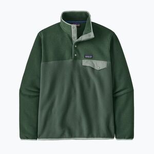 Férfi polár pulóver Patagonia Lightweight Synchilla Snap-T Pullover canopy green (Lightweight Synchilla Snap-T Pullover 25551) kép