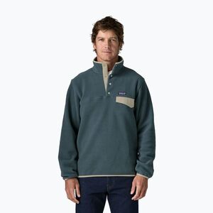 Férfi polár pulóver Patagonia Lightweight Synchilla Snap-T Pullover summit blue (Lightweight Synchilla Snap-T Pullover 25551) kép
