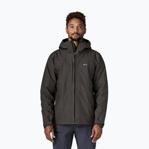 Férfi esőkabát Patagonia Insulated Boulder Fork Rain black (Insulated Boulder Fork Rain 85220) kép