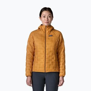 Női bélelt kabát Patagonia Micro Puff Hoody dried mango (Micro Puff Hoody 84041) kép