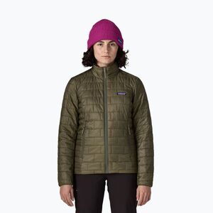 Női bélelt kabát Patagonia Nano Puff basin green (Nano Puff 84218) kép