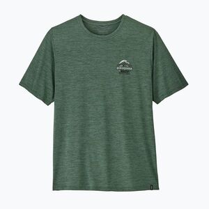 Férfi póló Patagonia Cap Cool Daily Great Waves canopy green - light canopy green x-dye (Cap Cool Daily Great Waves 45456) kép