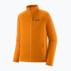 Férfi polár pulóver Patagonia R1 autumn orange (R1 Hybrid 40129) kép