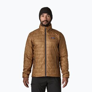 Férfi bélelt kabát Patagonia Nano Puff deer brown (Nano Puff 84213) kép